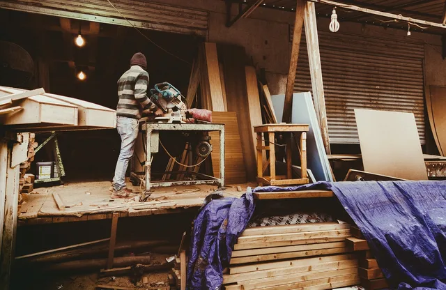 people, man, wood, construction, tool, repair, brown tools. How to Sequence Patio Fixes Over a Season and Trial Them Before Committing