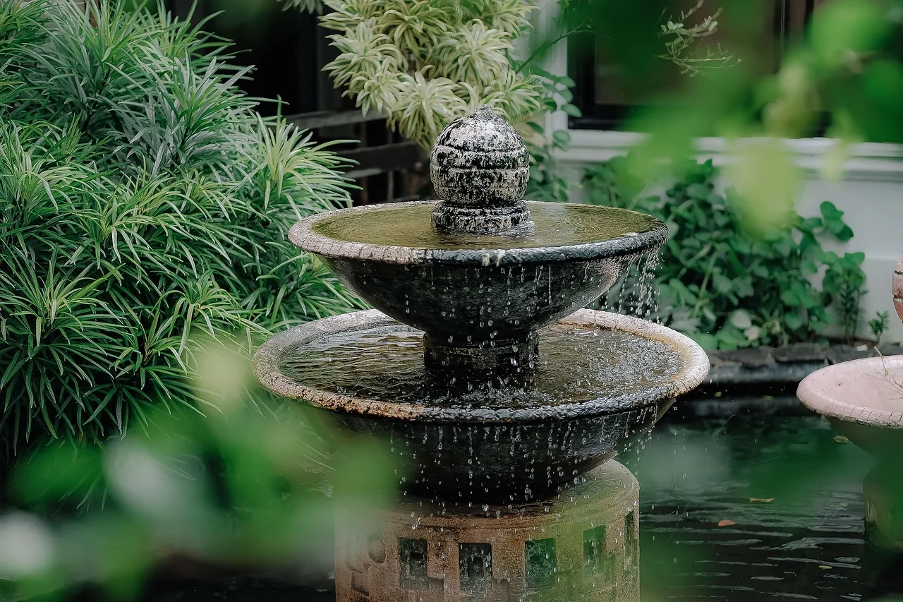 fountain, splash, flow, water, nature, wet, garden. Patio Projects Planning: 3 Lessons