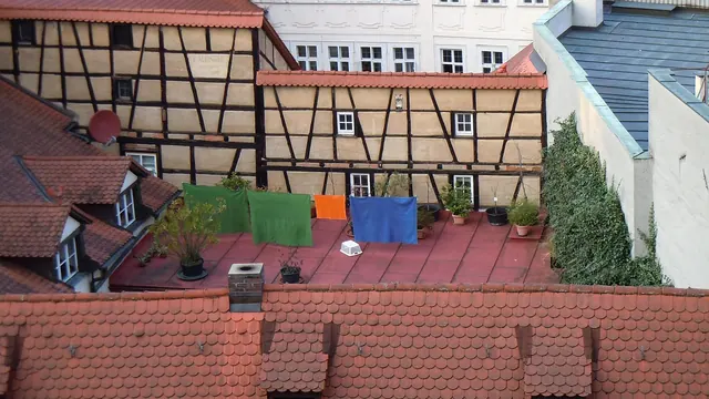 rooftop, patio, deck, city, lifestyle, concrete, architecture, daily life, clothes drying, bamberg, rooftop, concrete, daily life, daily life, daily life, daily life, daily life, b. What a contractor should hand over for care and upkeep