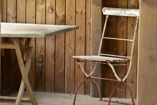 garden furniture, wooden furniture, chair, garden chair, balcony chair, balcony furniture, dandruff, arbor, seating, wood, garden furniture, garden furniture, wooden furniture, wooden furniture, wooden furniture, wooden furniture, wooden furniture, garden chair. What actually fits into a tiny outdoor living space?