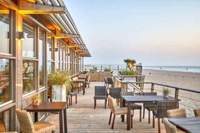 architecture, nature, beach, netherlands, sea, sand, summer, ocean, scenic, travel, mood, chairs, patio, deck