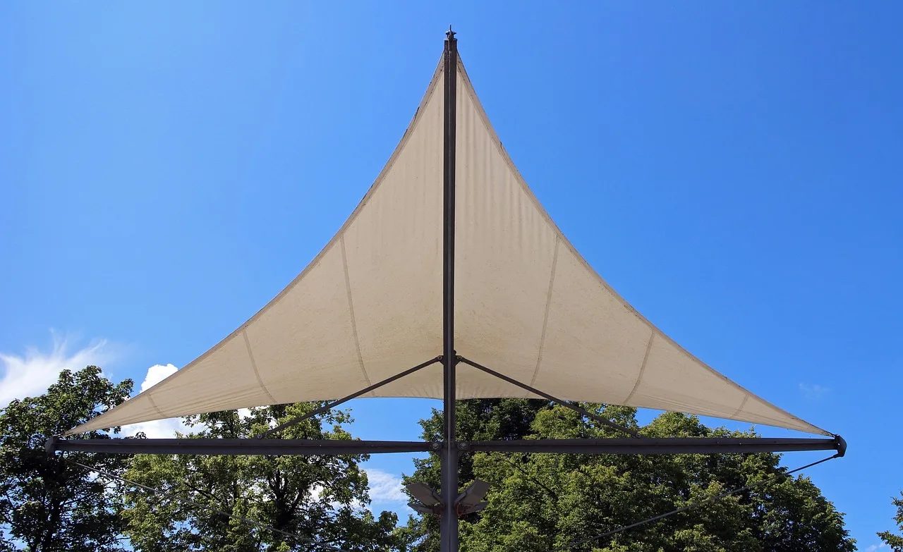 roof, sun canopy, sun sails, the shade, weather protection, protection, sun canopy, sun canopy, sun canopy, sun canopy, sun canopy, sun sails, sun sails, sun sails, sun sails, sun sails. No shade and no outlets top the list of outdoor living regrets